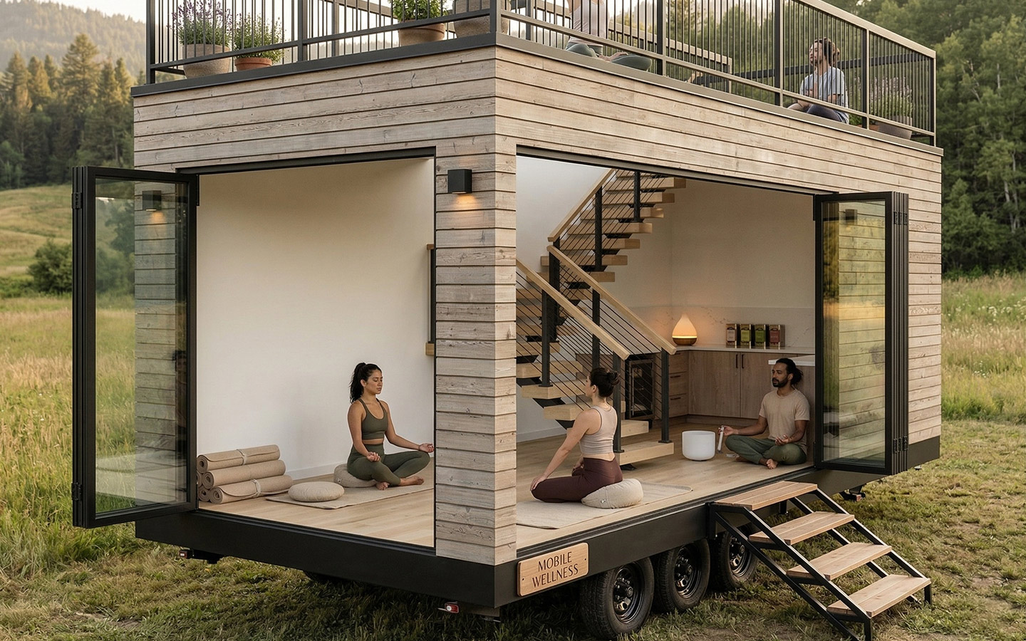 Mobile Yoga Studio