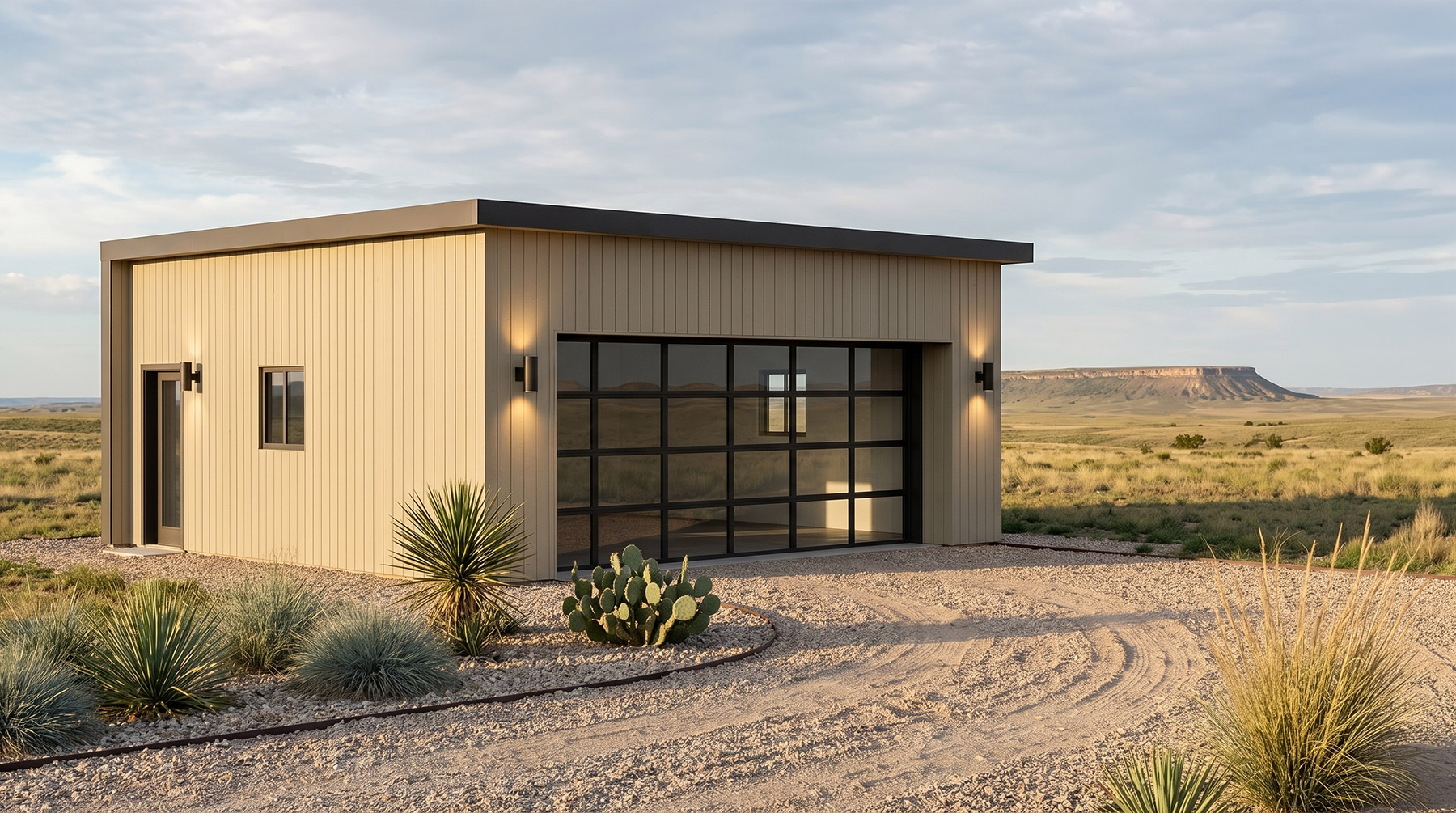Flatstone Garage II (Single Wide)